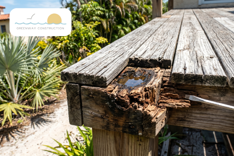 Prevent deck rot and UV ray damage for your Florida deck